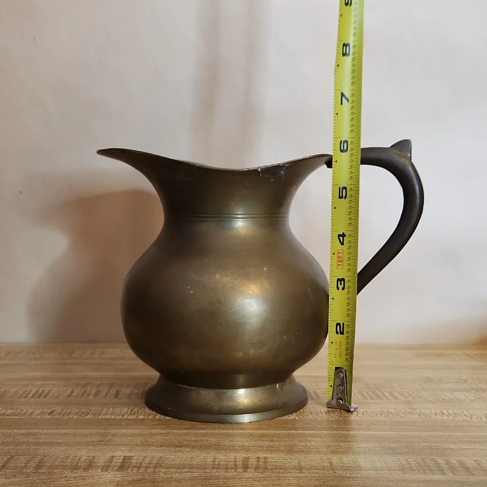 Vintage Brass Pitcher